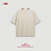 Camiseta Leve Bk Roupas Masculinas 190g Algodão Puro Leve Cor Sólida Estilo Básico Tendência Ombro Caído Manga Curta Camiseta para Homens.