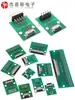 Placa adaptadora FPC/FFC soldada com conectores de passo 0,5mm/1,0mm para assento adaptador de cabo flat DIP 2,54
