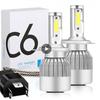 Faro LED C6 al por mayor resaltado H4 H7 H11 HB3 HB4 para coche luz baja y alta Faro LED para coche