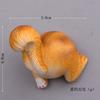 Pequeno Fresco Estilo K Criativo Série Quente Gato Realista Filhote Esquilo Pato Leitão Cabeça Bunda Ímã de Geladeira