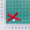 26 Nuevos Accesorios Importados de Moño de Cinta Colgante de Corazón Accesorios para Ropa de Muñecas DIY Suministros de Decoración