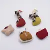 Acessórios de Esquilo de Tecido Acessórios de Cabelo Infantis Materiais Semi-acabados Meninas Cabeça de Ganso Urso Acessórios para Roupas Sapatos Chapéus Bolsa