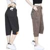 Pantalones rectos de verano de fábrica de origen para hombre, pantalones cortos a rayas de seda de hielo, delgados, transpirables, modernos, a cuadros, casuales