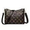 Bolsas de Alta Gama para Mujer Otoño e Invierno 2025 Nueva Moda Versátil Gran Capacidad Estampado Letras Bolso de Hombro Cruzado Tote