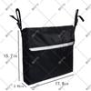 Bolsa de Almacenamiento para Silla de Ruedas Bolsa de Almacenamiento Colgante para Carro de Silla de Ruedas Portátil de Gran Capacidad Bolsa de Almacenamiento para Rehabilitación Comercio Exterior