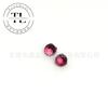 F136 titanio incrustado tres garras embrión bola cabeza de joyería clavo para la oreja clavo para el hueso de la oreja clavo para el labio clavo para la lengua cabeza de repuesto accesorios de joyería para perforación