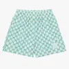 Pantalones Cortos Deportivos Casuales de Moda Estilo Americano para Hombres Musculosos, Pantalones Cortos Deportivos de Tres Cuartos con Malla para Transpirabilidad, Exclusivamente para Ventas Transfronterizas en Europa y América