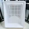 Bandeja de arena para gatos de doble capa engrosada para cría de tortugas, Tanque perezoso para aislamiento de color de tortuga, Caja de cría Anti-Mordida de cola para tortugas de huevo