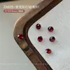 Príncipe do Céu Estrelado Nail Art Strass de Ponta Inferior Glitter Vinho Tinto de Alta Qualidade Peças de Unha Strass Fragmentado Acessórios Strass Irregulares Celebridade da Internet Atacado