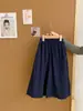 Conjunto de 3 piezas de moda versátil para niñas, estilo coreano, manga corta, verano 2026, chaleco calado de color liso con pantalones largos