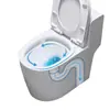 Novo modelo de vaso sanitário sem borda de apoio, tipo sifão para uso doméstico, silencioso, economizador de água, anti-odor, para banheiro, resistente ao congelamento e rachaduras