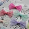 Nuevo en stock DIY4cm lazo de mano hilo de puntos con lentejuelas bolsa hecha a mano cintura cintura niños encaje retro