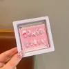 Calcomanías de Uñas para Niños Kulomi Calcomanías de Uñas Lindas y Divertidas para Niñas Uñas de Gelatina Desmontables y Usables Dulces y Lindas