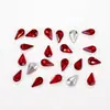 Pedras de Vidro Strass Formato Gota d'Água, Diamantes Gota d'Água, Joias, Acessórios para Celular, Materiais para DIY de Strass, Acessórios para Nail Art, Diamantes Semente de Melão Cristal