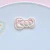 Gato a Cuadros Acrílico Dibujos Animados Adorno DIY Accesorios Funda de Teléfono Charms para Crocs Pinzas para el Cabello Accesorios para el Cabello Materiales
