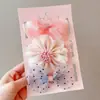 Diadema para Bebé, Caja de Regalo de Accesorios para el Cabello de Niña Bebé, Gorro Protector de Fontanela para Bebé Princesa de 100 Días y Mes Completo, Diadema para Recién Nacido