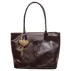 Bolsa de Axila Retro Simples Maillard Feminina 2026 Nova Bolsa de Ombro de Grande Capacidade para o Dia a Dia Bolsa Tote de Alto Padrão