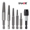 Extractor de tornillos de vástago hexagonal, herramienta de extracción de tornillos de dientes deslizantes, rosca inversa, diente inverso, tornillo de extracción, extractor de alambre roto