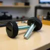 20Mm-M5 Cabeça Redonda Cabeça Reta de Plástico Parafusos de Mão Parafusos de Punho Parafusos de Punho Fabricante