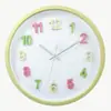 Reloj de Pared Silencioso Simple Creativo Moda Sala de Estar 12 Pulgadas Color Caramelo Reloj de Pared para el Hogar Reloj Publicitario