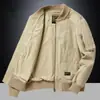 Chaqueta bomber holgada de estilo japonés, estilo retro y moderno, para hombre y mujer, para primavera, otoño e invierno, fina, de algodón y béisbol.