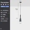 Lámpara de araña pequeña para mesita de noche de dormitorio Simple Moderna Celebridad de Internet Nueva Accesible Lujo Pared de fondo de sala de estar Barra Pasillo Lámpara de araña de línea larga
