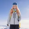Roupas Novas para Esqui Masculino e Feminino, Acolchoado de Algodão, Impermeável, à Prova de Vento, Equipamento Profissional para Esqui Outdoor em Snowboard e Esqui de Duas Tábuas, Jaqueta de Neve