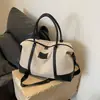 Bolsa de Viaje para Mujer, Gran Capacidad, Casual, Gama Alta, Moderna, Bolsa de Almacenamiento Multifuncional, Viaje de Negocios, Bolsa de Equipaje para Fitness, Bolso Cruzado