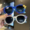 Gafas de Sol Polarizadas Ovaladas de Moda de Dinosaurio Pequeño para Niños Gafas para Fiesta de Cumpleaños de Niñas Divertidas Decorativas Foto Transfronterizo