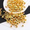 Cuentas Sueltas de Plástico CCB Lisas de Agujero Recto Grande para Pulseras de Abalorios Hechas a Mano para DIY, Ropa, Accesorios para el Cabello