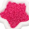 Tubo de acrílico de cor sólida de 4 mm, contas soltas para pulseira, colar, acessórios de joalheria, material DIY feito à mão, criativo