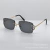 CARTER LUNETTES Gafas de Lujo Cortadas Gafas de Sol Decorativas Geniales para Exteriores Lentes De Sol Mujer
