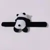 Linda diadema de panda tridimensional, banda para el pelo de cara de animal de dibujos animados, horquilla de broche de muñeca de felpa, tocado infantil, femenino