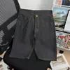 Shorts de Mezclilla de Verano para Hombre, Estilo Recto Elástico Delgado, Shorts Casuales Sueltos de Longitud Media para Hombres de Mediana Edad, Exportación