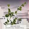 24 Flores Artificiales de Nuevo Estilo Colgantes Invertidas Campana Dorada Flores Falsas Ramas Altas Criptadas Lirio de los Valles Adornos Decorativos para Sala de Estar Flores de Boda Flores en Hilera