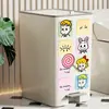 Cubo de basura para uso doméstico en la sala de estar y el dormitorio, alto valor estético, operado con el pie, gran capacidad, cesta para papel higiénico de baño, no es necesario agacharse para usar