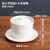 Olla de Cerámica Blanca Pura para Hotel Olla para Estofado Comercial Impermeable Nido de Pájaro al Vapor Olla Tazón Sopa Olla Interior Olla Shaxian Olla para Estofado