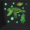 YTL007 luminoso mundo subaquático tartaruga marinha coral goldfish toilet stickers banheiro banheiro embelezando adesivos de parede decorativos