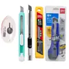 Cuchillo de utilidad para charcutería, Cortador de papel, Cuchillo para papel tapiz, Cuchillo pequeño para el hogar para abrir paquetes, Hoja reemplazable, Suministros hechos a mano
