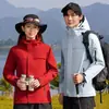 Chaqueta acolchada de montaña a prueba de frío para otoño e invierno, ropa de trabajo impermeable y cortavientos con impresión de logo disponible
