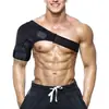 Hombreras de Venta Caliente Transfronterizas para Hombres Deportistas, Tipo Protector, Hombros Izquierdo y Derecho Presurizados, Procesamiento Ajustable, Esguince de Tendón, Correas Fijas para Levantamiento de Pesas