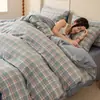 Invierno A Todo Algodón Algodón Puro B Vellón de Leche Juego de Tres Piezas Funda Nórdica de Vellón de Coral Funda Nórdica de Invierno Ropa de Cama de Algodón con Vellón para Bebé Más Terciopelo