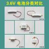 Luz de Emergencia de Fuego Accesorios de Alimentación 1.2V2.4V3.6V6V800 Iluminación de Exportación Paquete de Baterías Recargables