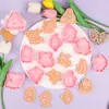 Série Reino da Pedra Desenho Animado 3D Azul Água Molde de Biscoito Dimo Miau Miau Pudim Simulação DIY