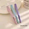 Pinzas Minimalistas Coloridas Sin Costuras para Mujer, Adecuadas para Maquillaje y Lavado de Cara, Pinzas Versátiles de Pato para el Cabello Lateral y el Flequillo