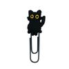 Marcadores de Libros de Gato de Dibujos Animados Más Vendidos Transfronterizos en Stock, Clips para Libros de Goma Suave de PVC con Forma de Muñeca, Accesorios de Papelería Creativos para Estudiantes