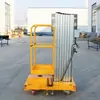 Plataforma Elevatória Hidráulica de Liga de Alumínio Coluna Única Pequena Doméstica Móvel Veículo de Subida para Trabalho de Manutenção em Alta Altitude