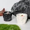 Vela Perfumada de Interior Estilo Lujo Moderno Nórdico Fragancia Romántica Fragancia Ligera Contenedor de Vela Perfumada Adornos de Recuerdo