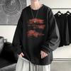 Moletom Pulôver de Gola Redonda Transfronteiriço para Homens, Roupa de Casal de Marca da Moda, Roupa de Manga Comprida para Primavera e Outono, Jaqueta Masculina Casual Nova da Marca da Moda