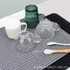 Mantel Individual Moderno Minimalista de Silicona, Mantel Cuadrado Aislante de Calor para Mesa de Comedor, Tapete de Drenaje para Cocina, Opciones Multicolor, Mantel de Mesa, Posavasos